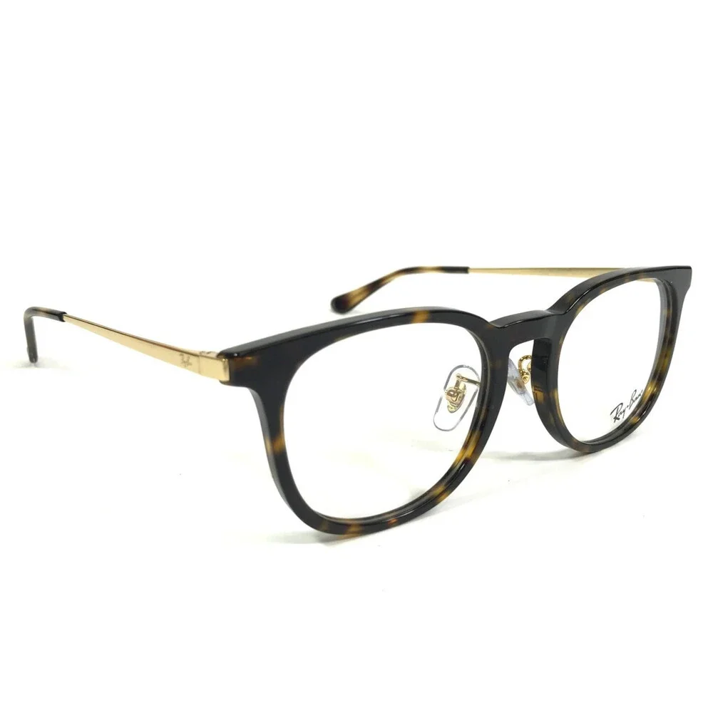 Ray-Ban Eyeglasses Frames RB5453D 2012 Tortoise Gold Square Asian Fit 52-20-145